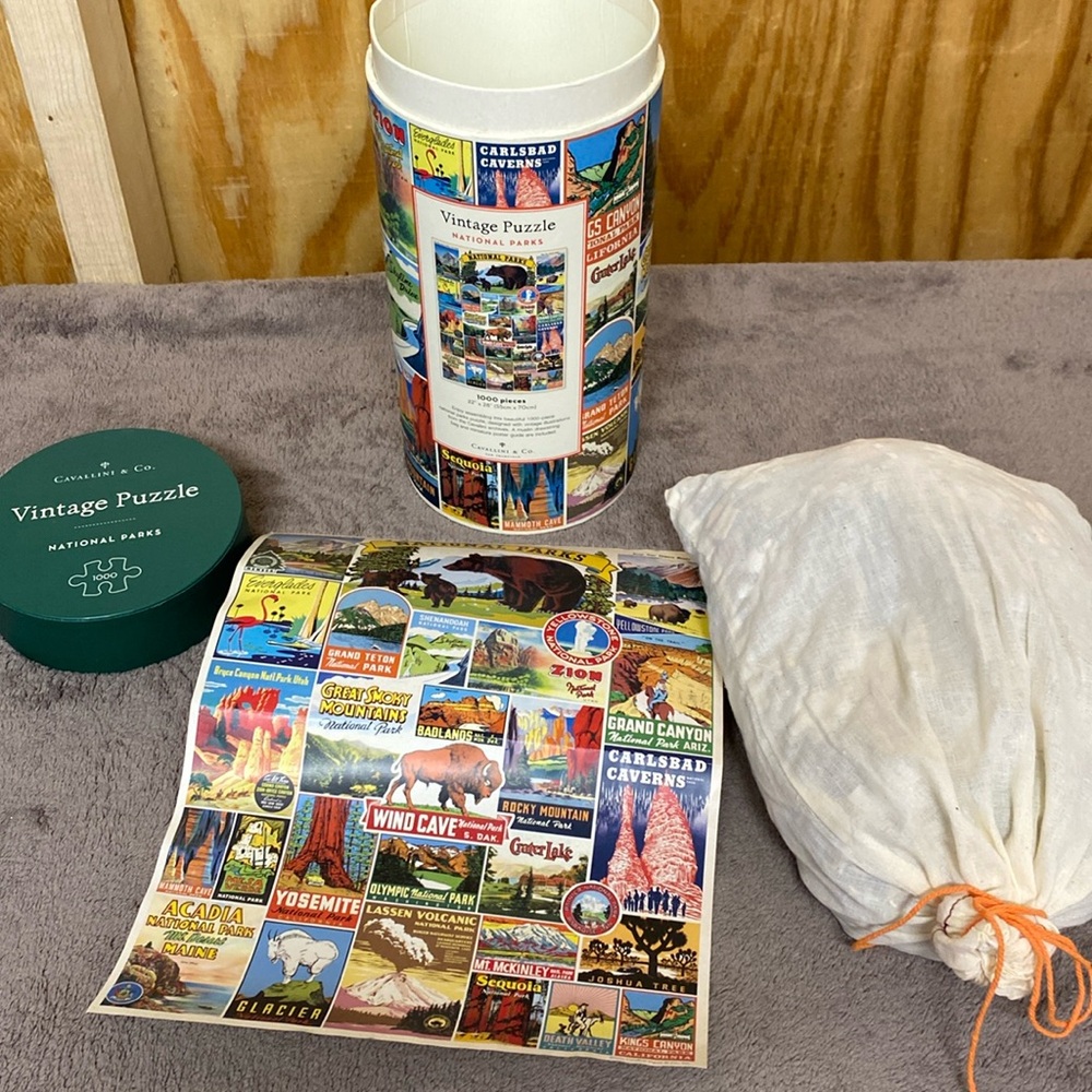 Vintage National Parks Puzzle